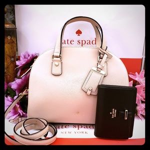 Kate Spade purse shoulder / hand bag crossbody set